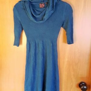Act Out 3/4 Sleeve Sweater Dress